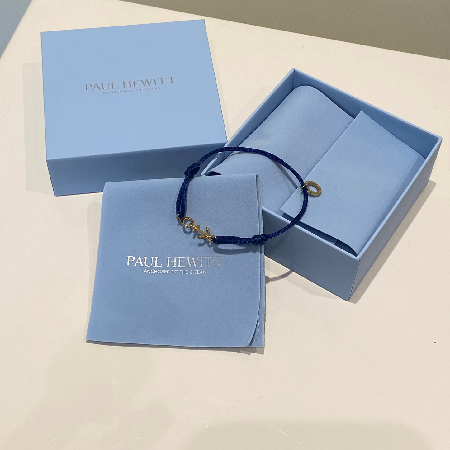 Paul Hewitt Bracelet Anchor Band Blue PH-FB-1121