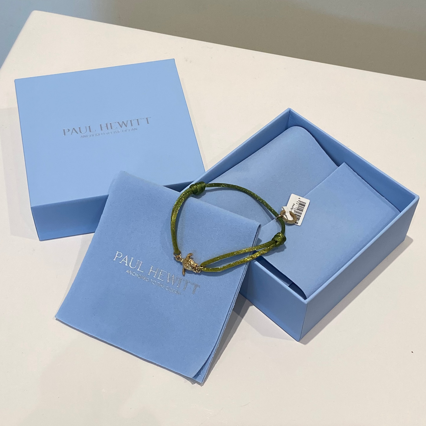 Paul Hewitt Bracelet Turtle Band Green PH-FB-1122