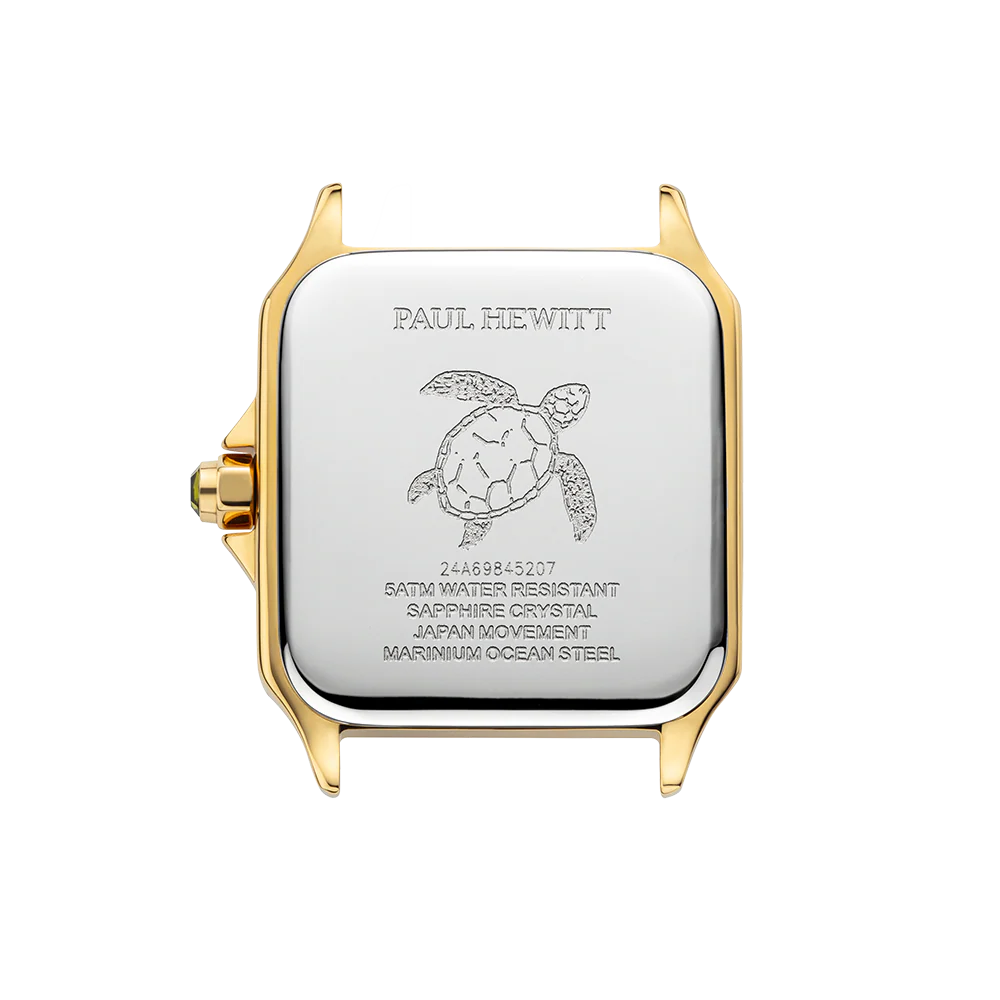 PAUL HEWITT Petite Tortue white & gold PH-W-2023