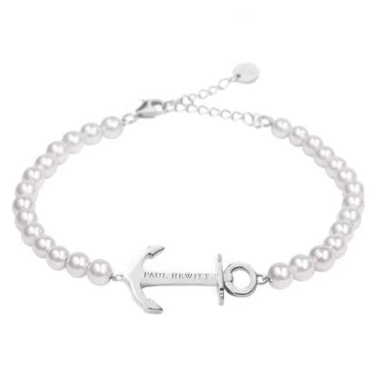 PAUL HEWITT Bracelet Anchor Spirit Pearl Silver PH - ABB - S - P - PAUL HEWITT Hong Kong
