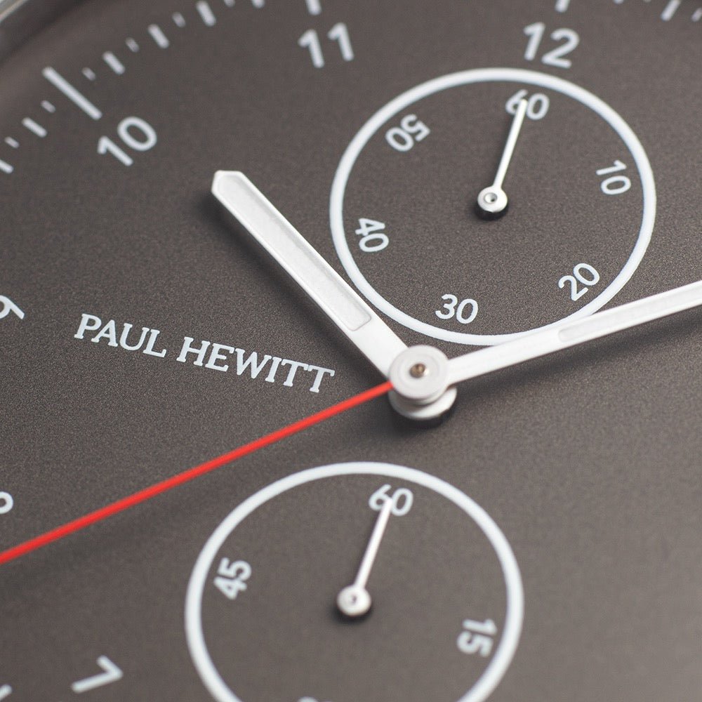 PAUL HEWITT Chrono Watch Black PH004016 - PAUL HEWITT Hong Kong
