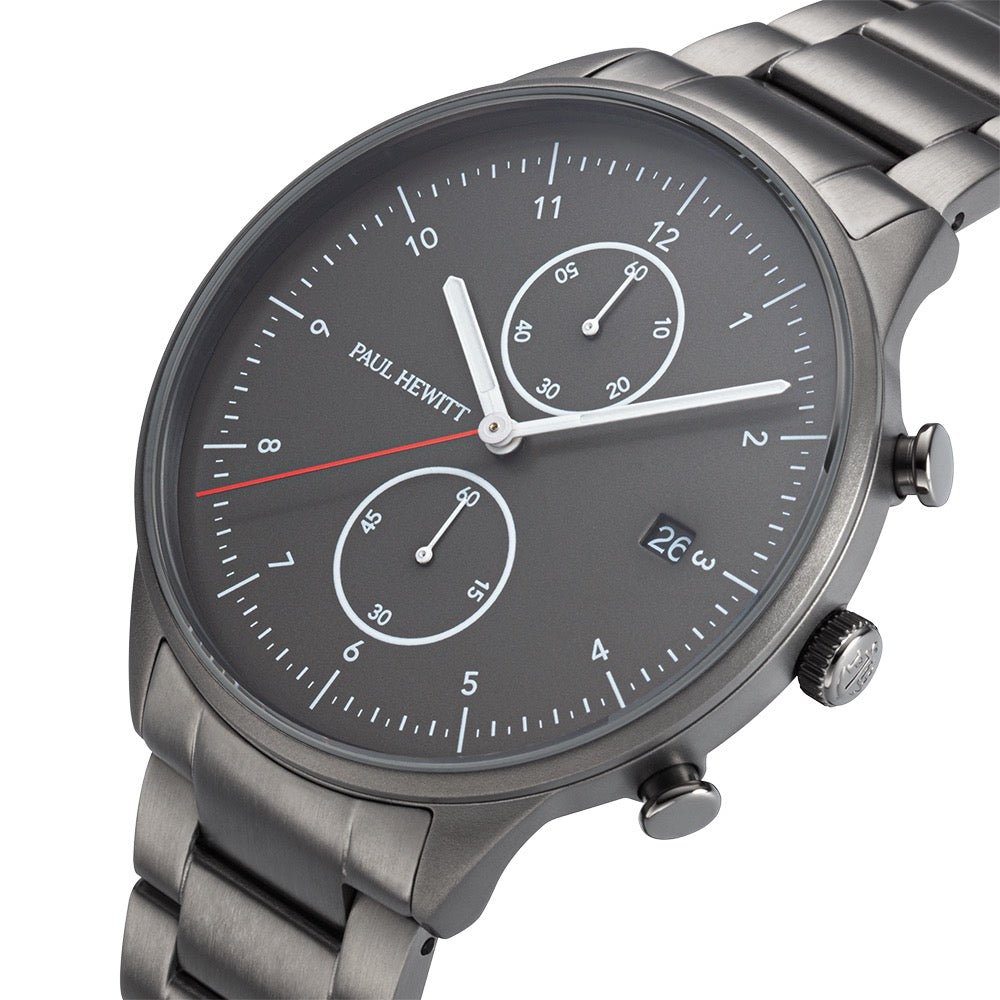 PAUL HEWITT Chrono Watch Grey PH004015 - PAUL HEWITT Hong Kong