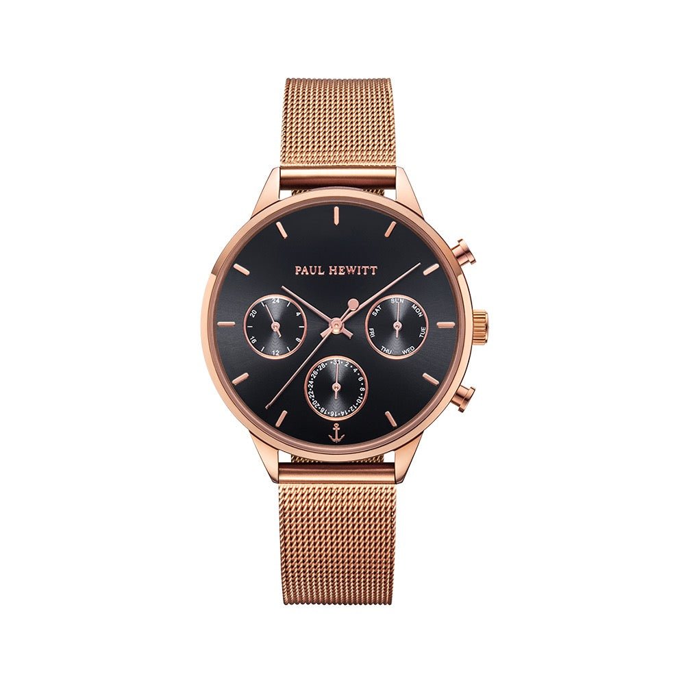 PAUL HEWITT Everpulse Watch Rose Gold Black PH002812 - PAUL HEWITT Hong Kong