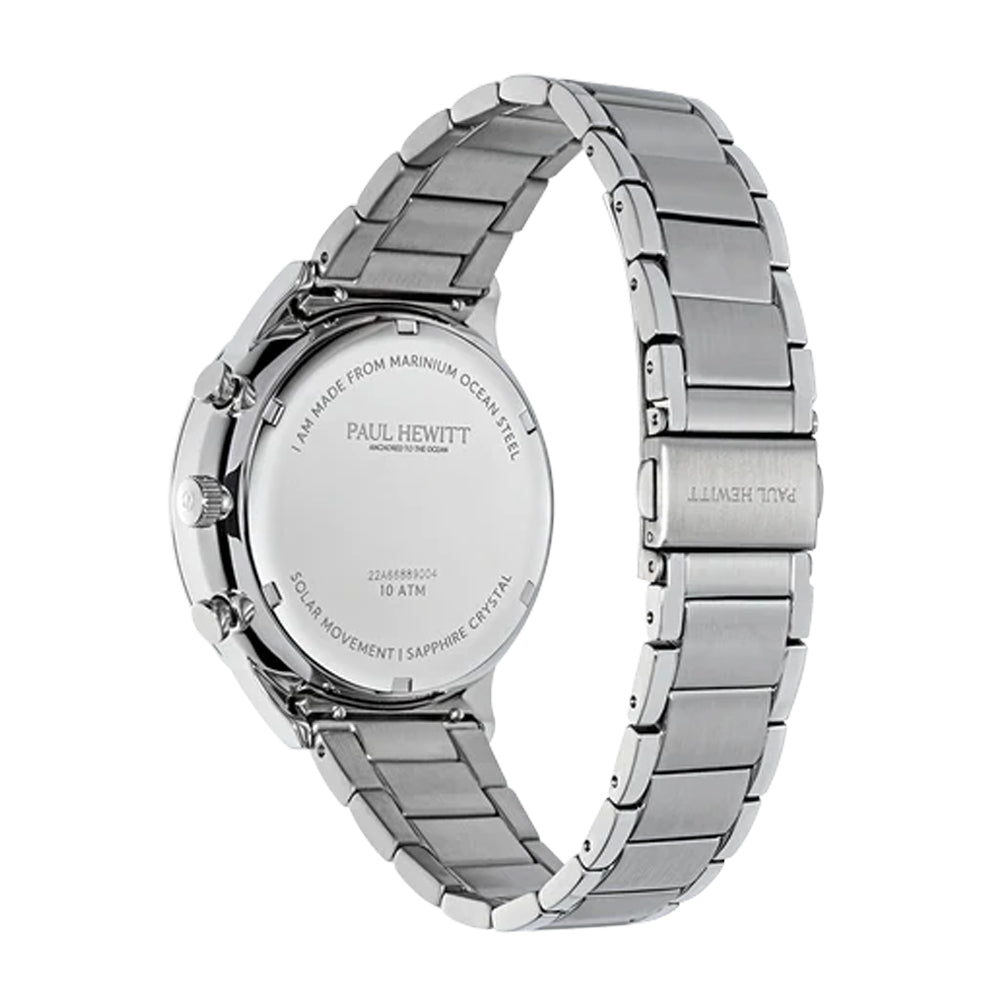 PAUL HEWITT Watch Chrono Silver Black PH - W - 0301 - PAUL HEWITT Hong Kong