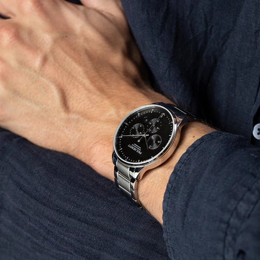 PAUL HEWITT Watch Chrono Silver Black PH - W - 0301 - PAUL HEWITT Hong Kong