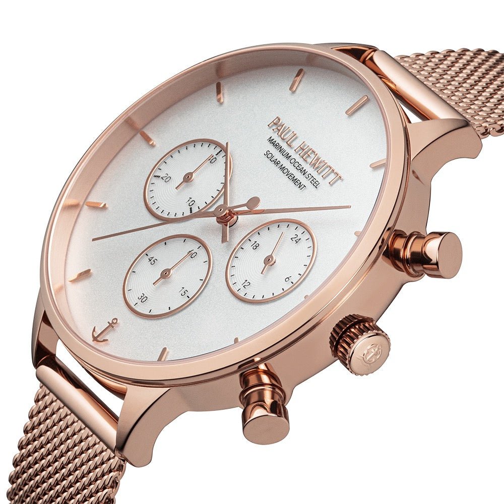 PAUL HEWITT Watch Oceanpulse Rose Gold White PH - W - 0307 - PAUL HEWITT Hong Kong