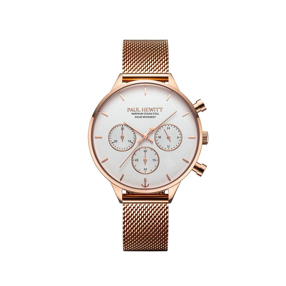 PAUL HEWITT Watch Oceanpulse Rose Gold White PH - W - 0307 - PAUL HEWITT Hong Kong