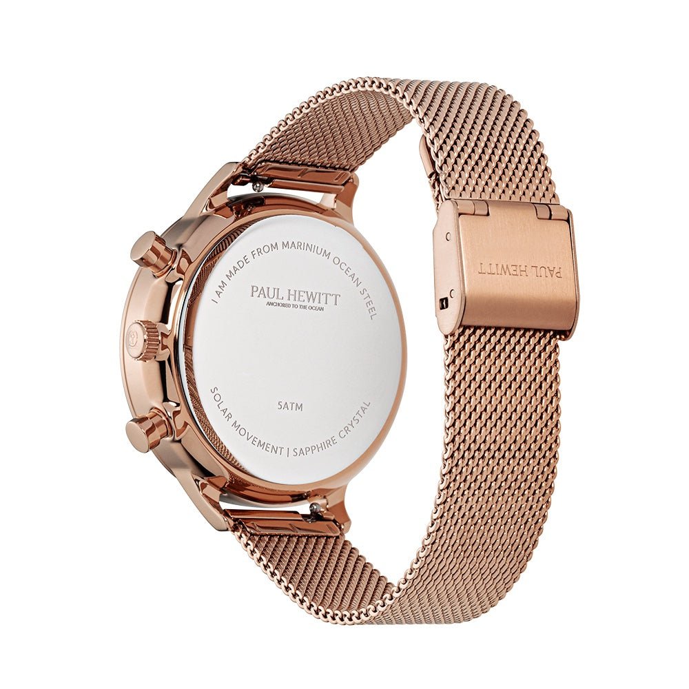 PAUL HEWITT Watch Oceanpulse Rose Gold White PH - W - 0307 - PAUL HEWITT Hong Kong