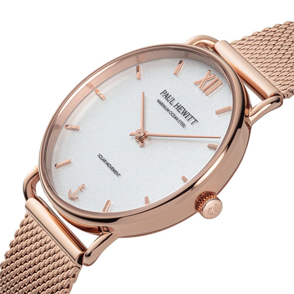 PAUL HEWITT Watch Sailor 33mm Rose Gold White Sand PH - W - 0320 - PAUL HEWITT Hong Kong