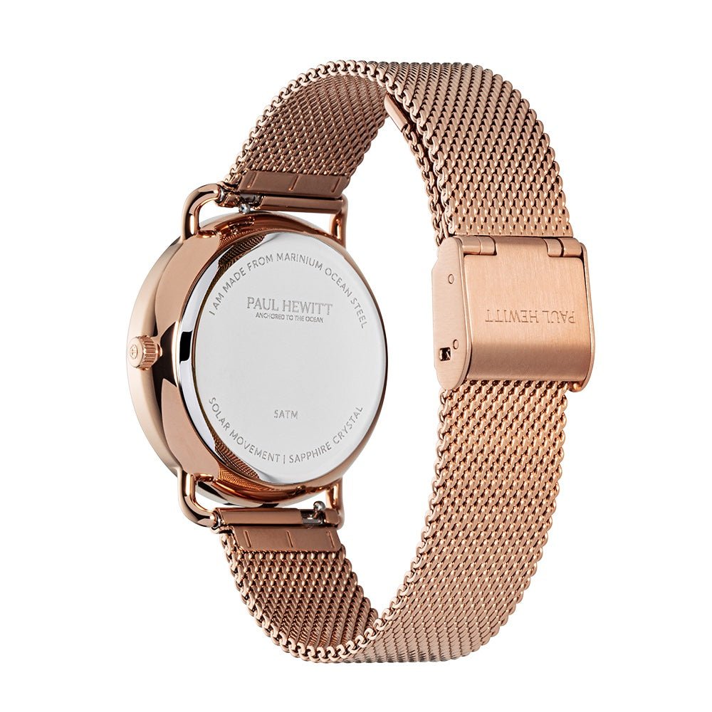 PAUL HEWITT Watch Sailor 33mm Rose Gold White Sand PH - W - 0320 - PAUL HEWITT Hong Kong