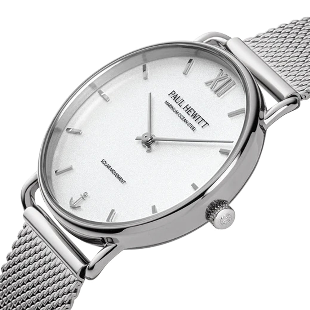 PAUL HEWITT Watch Sailor 33mm Silver White PH - W - 0318 - PAUL HEWITT Hong Kong