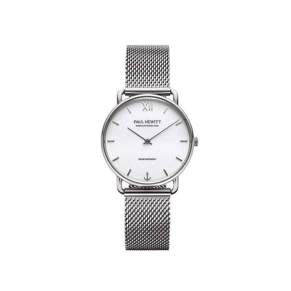 PAUL HEWITT Watch Sailor 33mm Silver White PH - W - 0318 - PAUL HEWITT Hong Kong
