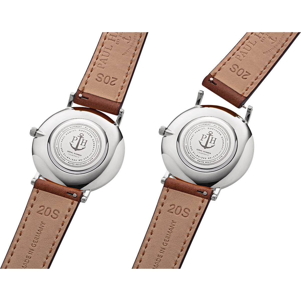 PAUL HEWITT Sailor 39mm Watch PH-SA-S-St-W-1M