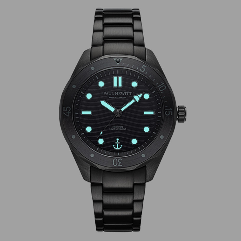 PAUL HEWITT Ocean Diver Watch Black PH-W-0329