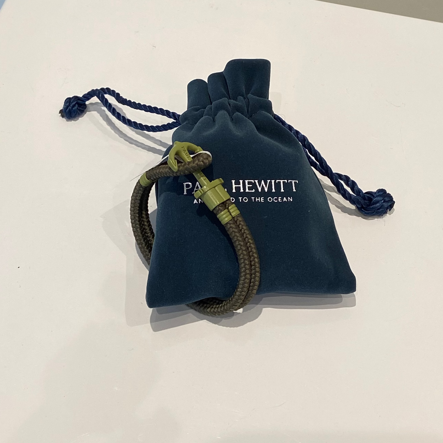 PAUL HEWITT Phrep Nylon Bracelet Olive