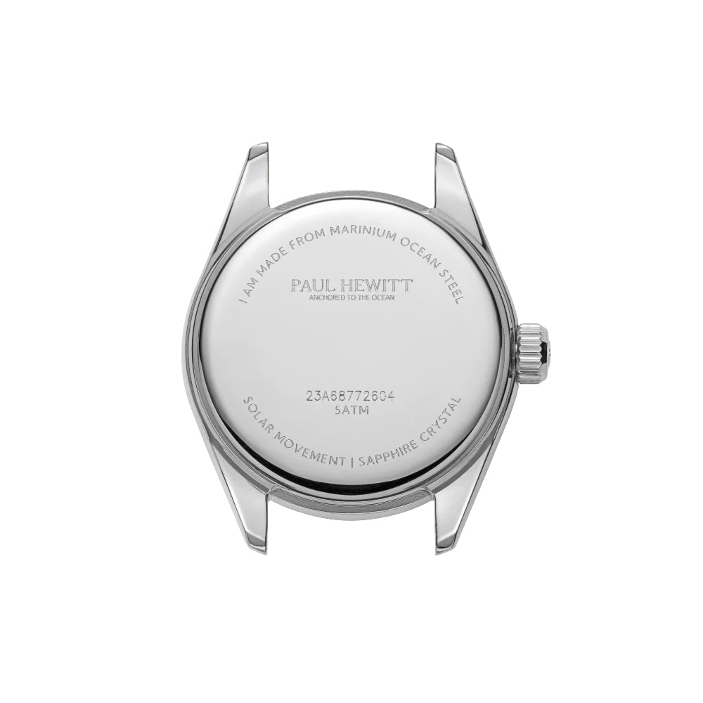 PAUL HEWITT Petit Soleil Round Watch Silver Balck PH-W-1183