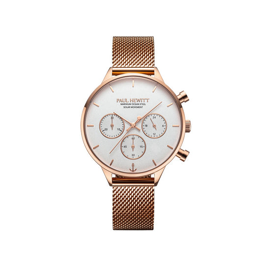 PAUL HEWITT Watch Oceanpulse Rose Gold White PH-W-0307