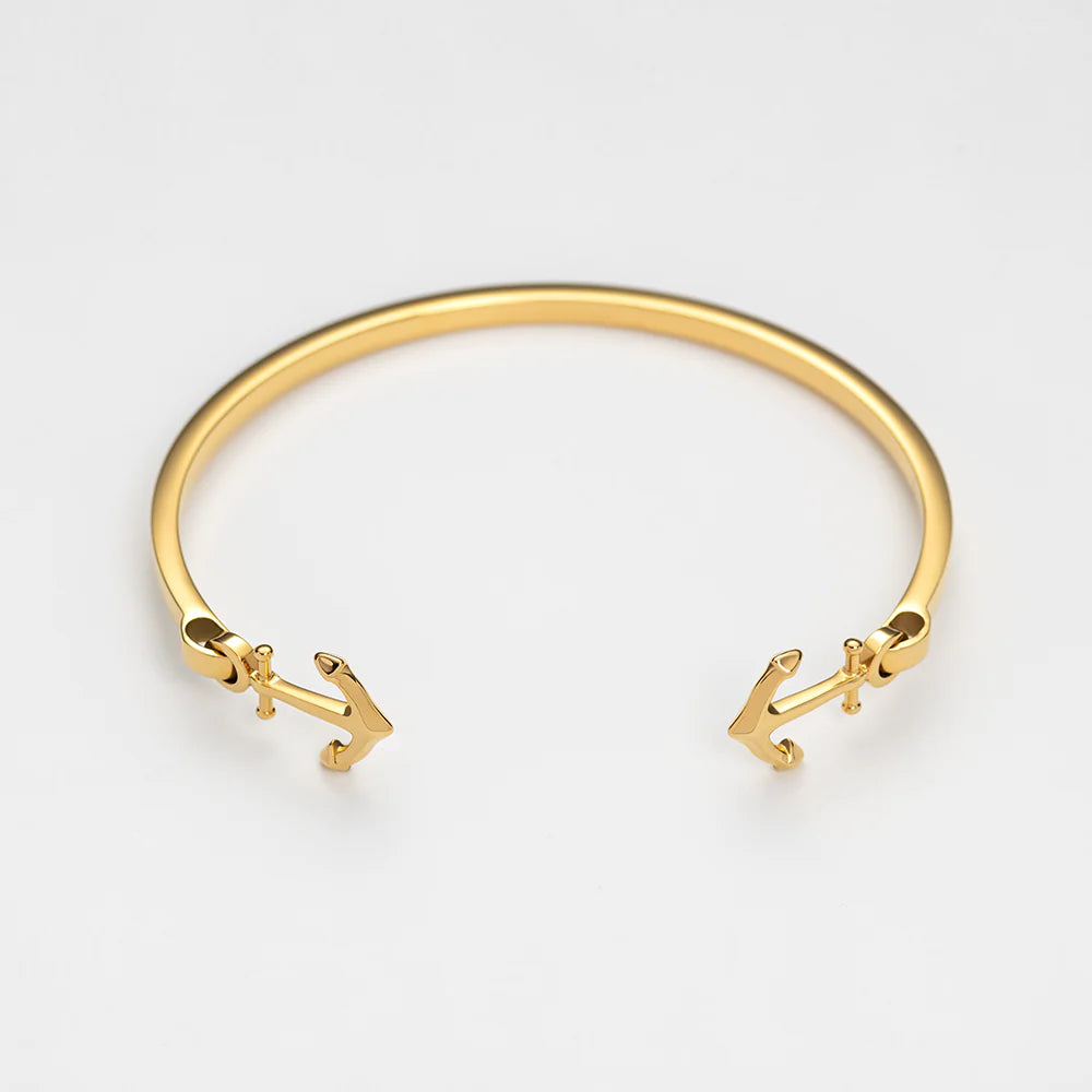 Paul Hewitt The Anchor II Bangle Gold PH-JE-1237