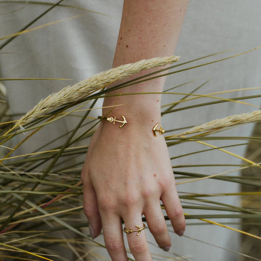 Paul Hewitt The Anchor II Bangle Gold PH - JE - 1237 - PAUL HEWITT Hong Kong