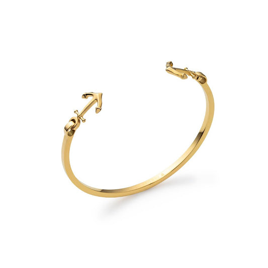 Paul Hewitt The Anchor II Bangle Gold PH - JE - 1237 - PAUL HEWITT Hong Kong