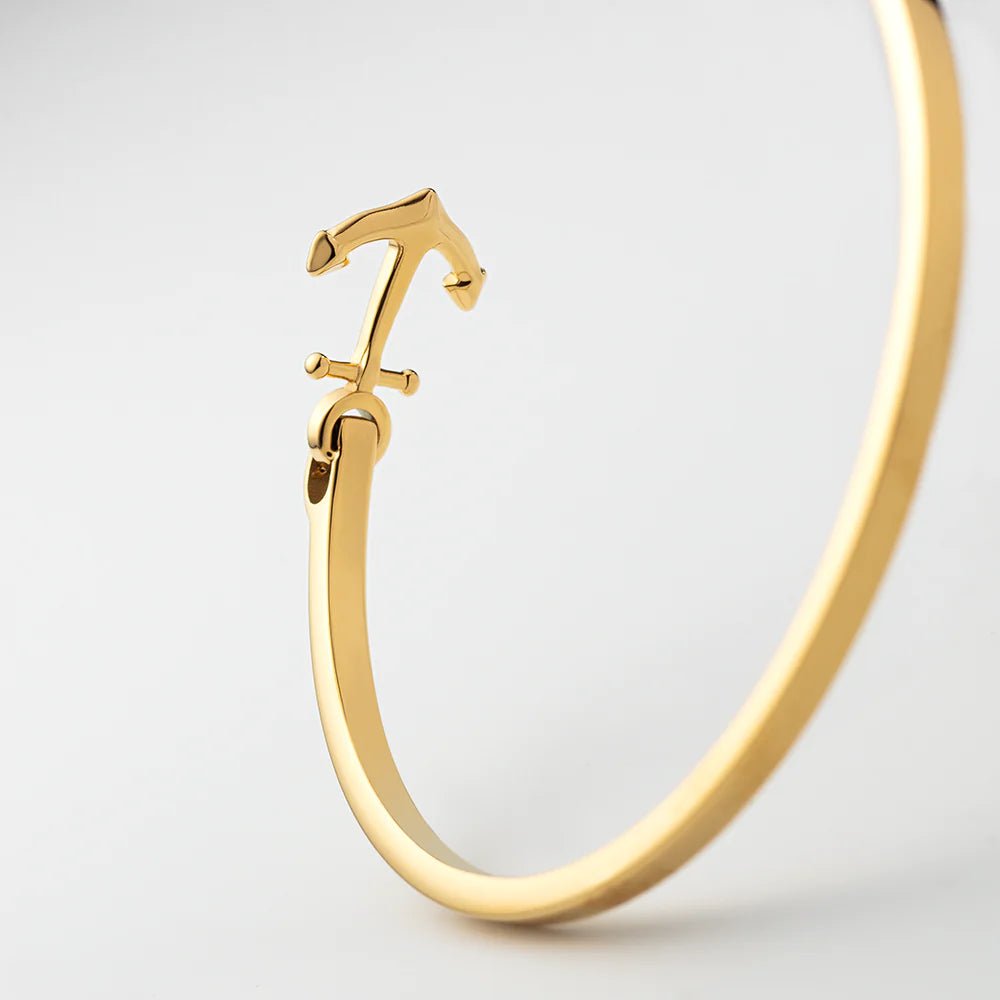 Paul Hewitt The Anchor II Bangle Gold PH - JE - 1237 - PAUL HEWITT Hong Kong