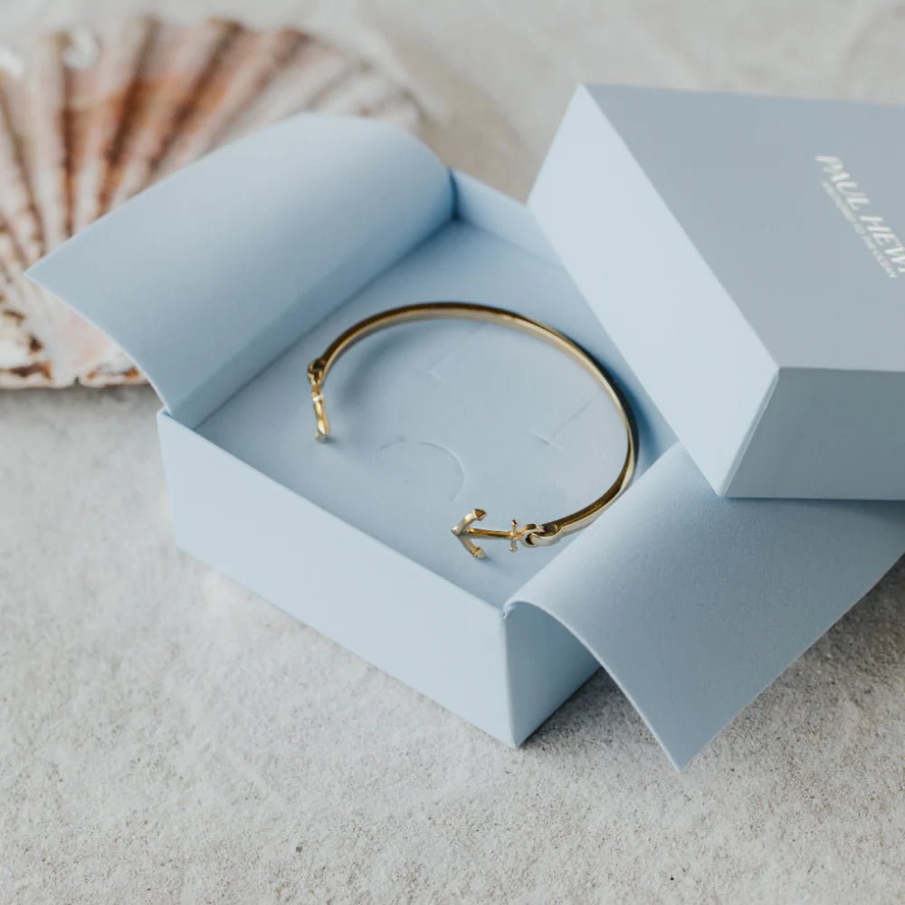 Paul Hewitt The Anchor II Bangle Gold PH - JE - 1237 - PAUL HEWITT Hong Kong